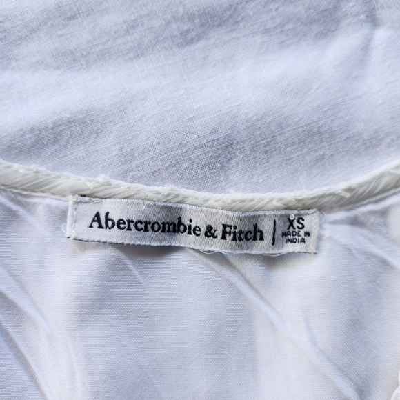 Abercrombie & Fitch Elegant White Women's Top - Picture 5 of 7